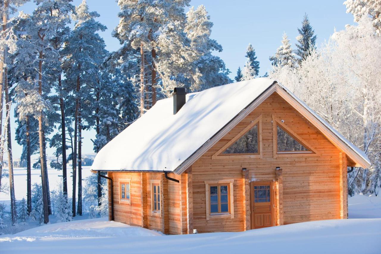 Blockhaus Am See - Komfort Umgeben Von Natur! Nalden Exteriör bild
